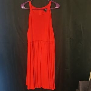 Torrid Vibrant Red Midi Dress